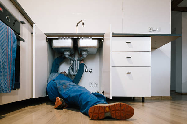 Professional Drain Cleaning technician working in Pease, MN